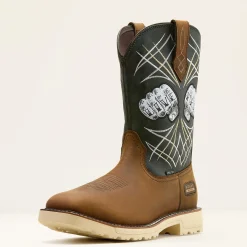 Activator Live Free Wide Square Toe Steel Toe Work Boot