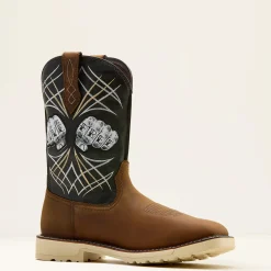 Activator Live Free Wide Square Toe Steel Toe Work Boot