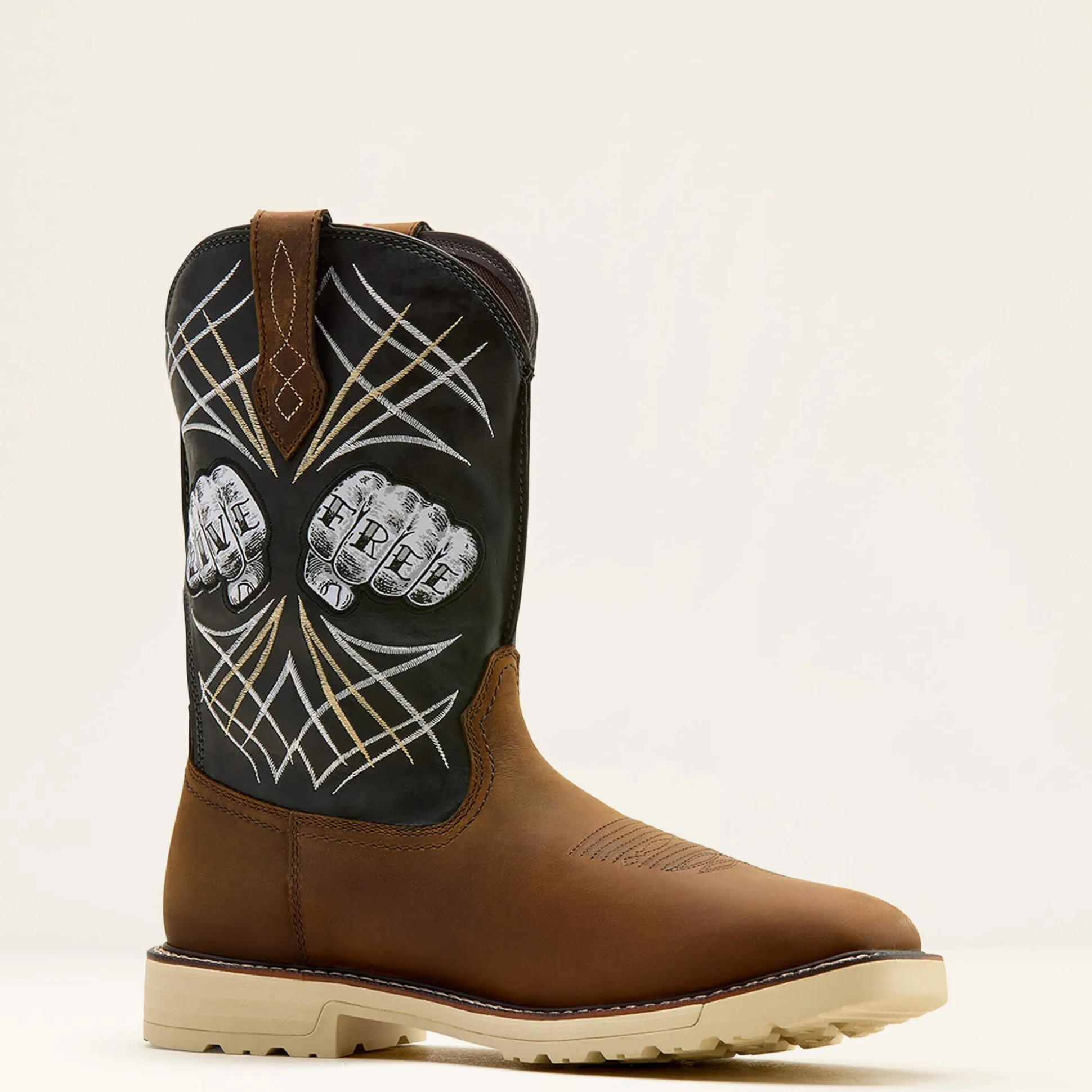 Activator Live Free Wide Square Toe Work Boot