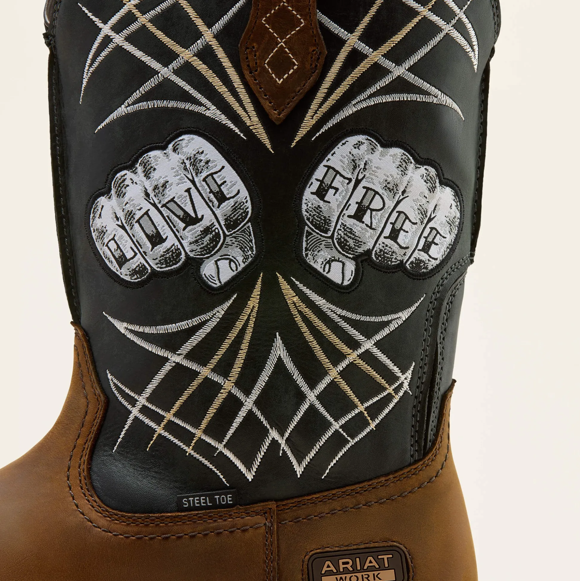 Activator Live Free Wide Square Toe Work Boot
