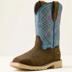 Activator Waterproof Wide Square Toe Steel Toe Work Boot