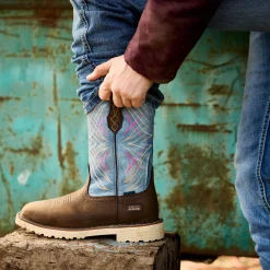 Activator Waterproof Wide Square Toe Work Boot