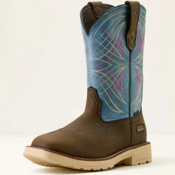 Activator Waterproof Wide Square Toe Work Boot
