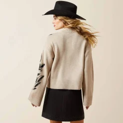 All In Embellished Sweater