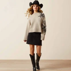 All In Embellished Sweater