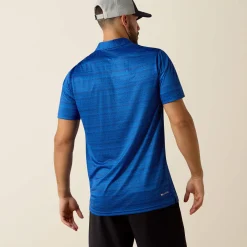 All Over Print Fitted Polo