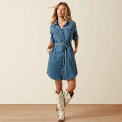 Americana Denim Dress