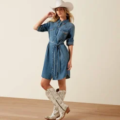 Americana Denim Dress