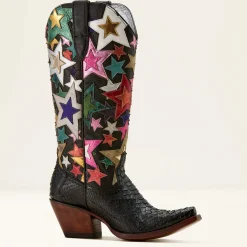 Amora Star X Toe Western Boot