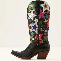 Amora Star X Toe Western Boot