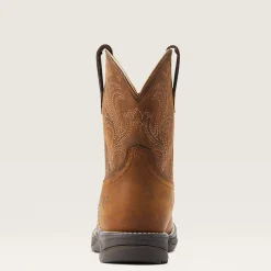 Anthem Round Toe Shortie Waterproof Western Boot
