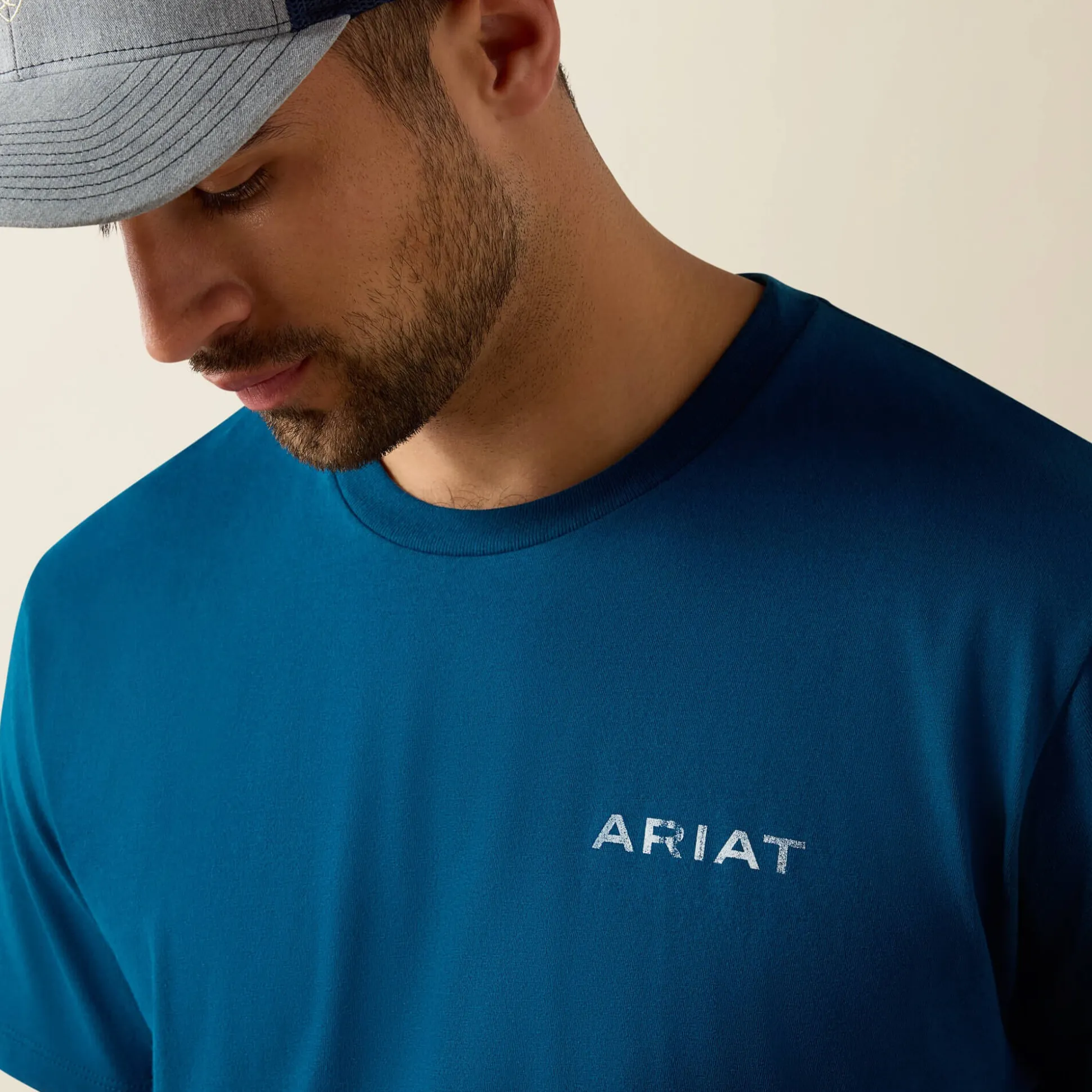 Ariat Liquid Stamp Flag Classic Fit T-Shirt
