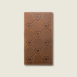 Ariat Logo Print Rodeo Wallet