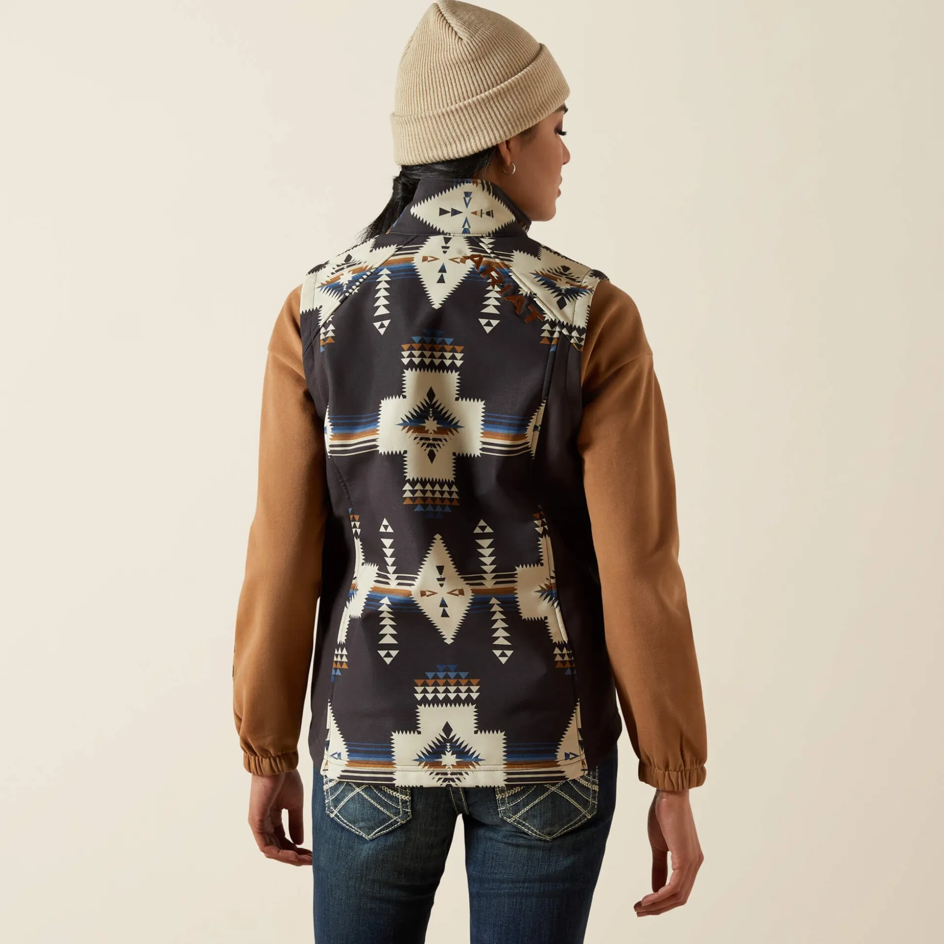 Ariat Logo Softshell Print Vest