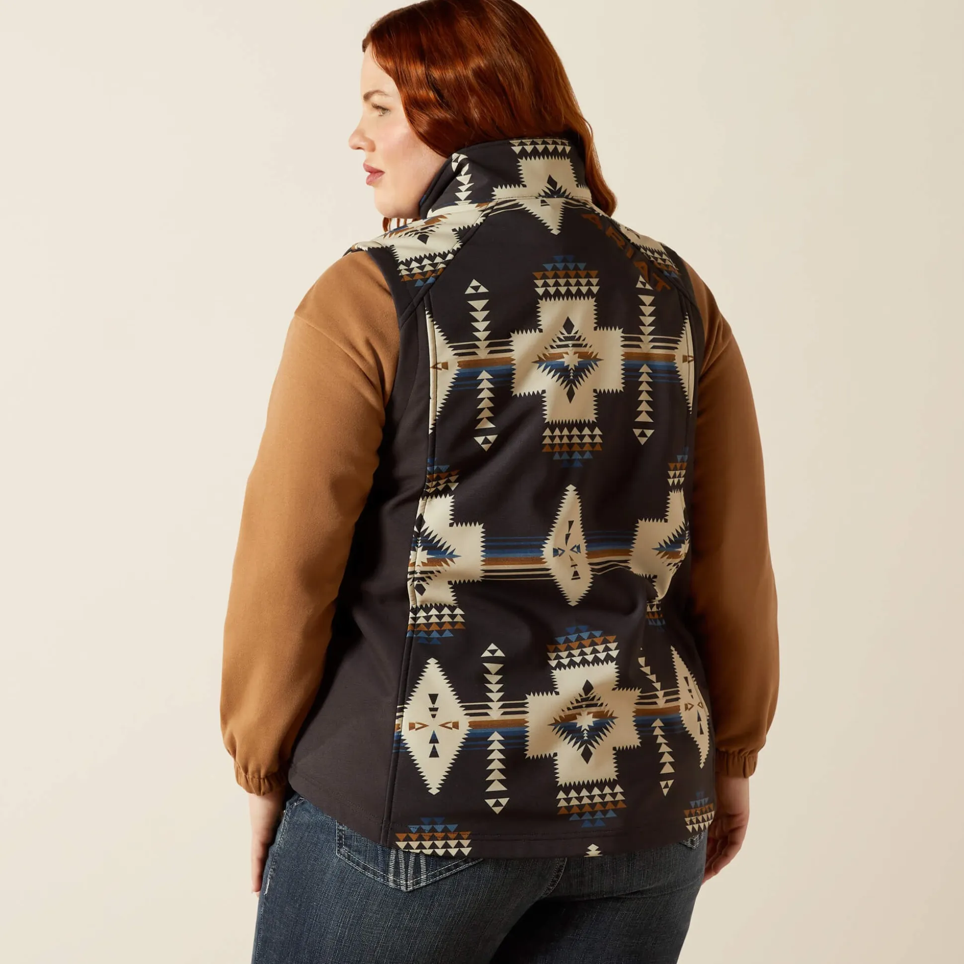 Ariat Logo Softshell Print Vest