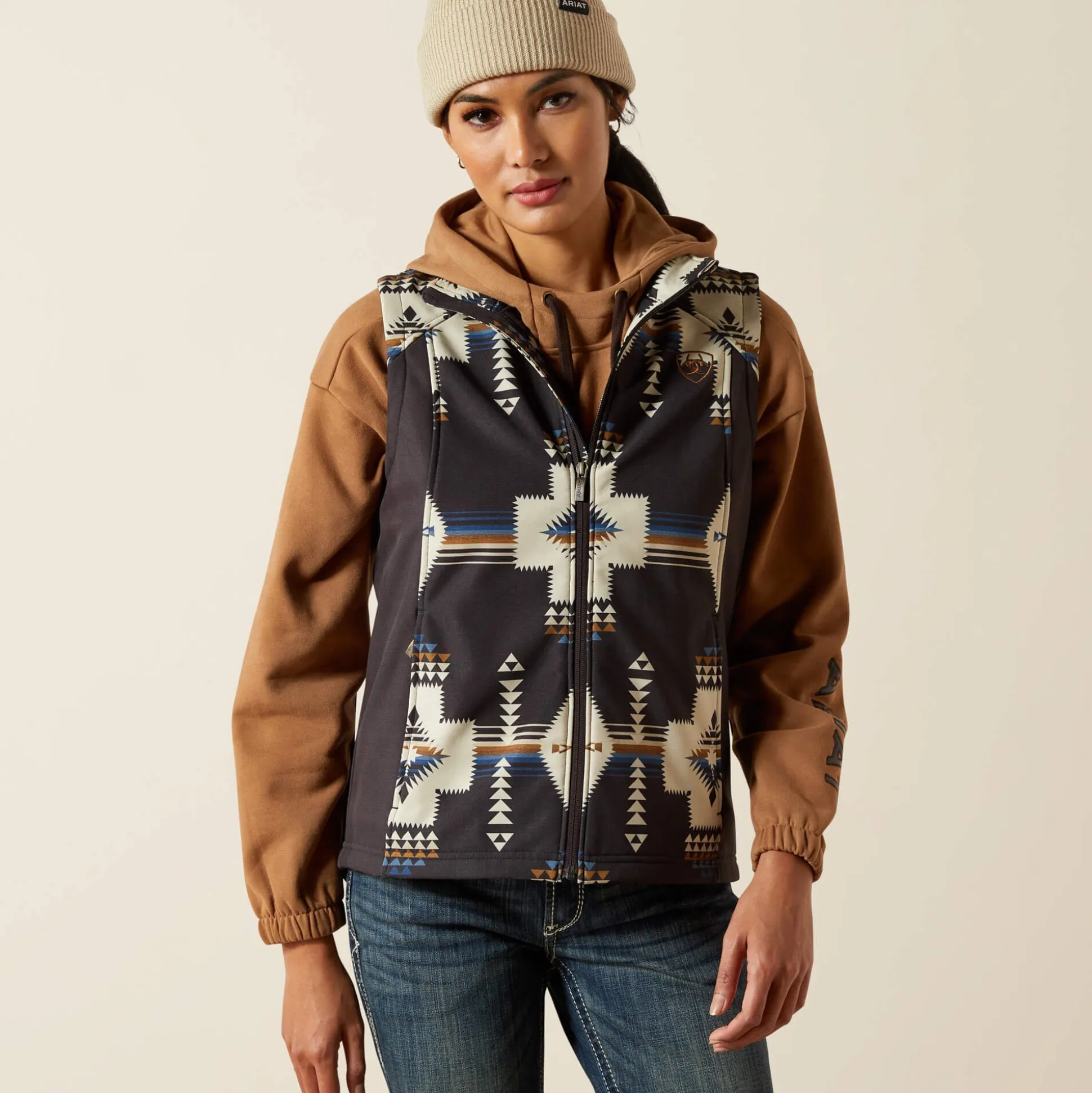 Ariat Logo Softshell Print Vest