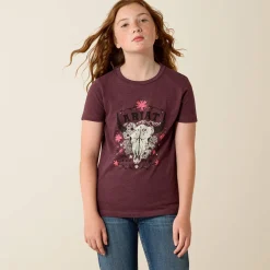 Ariat Skulls Florals T-Shirt