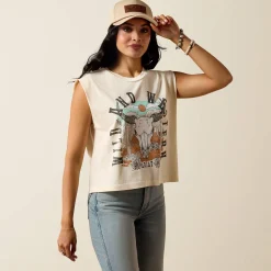Ariat Steer Skull Landscape T-Shirt