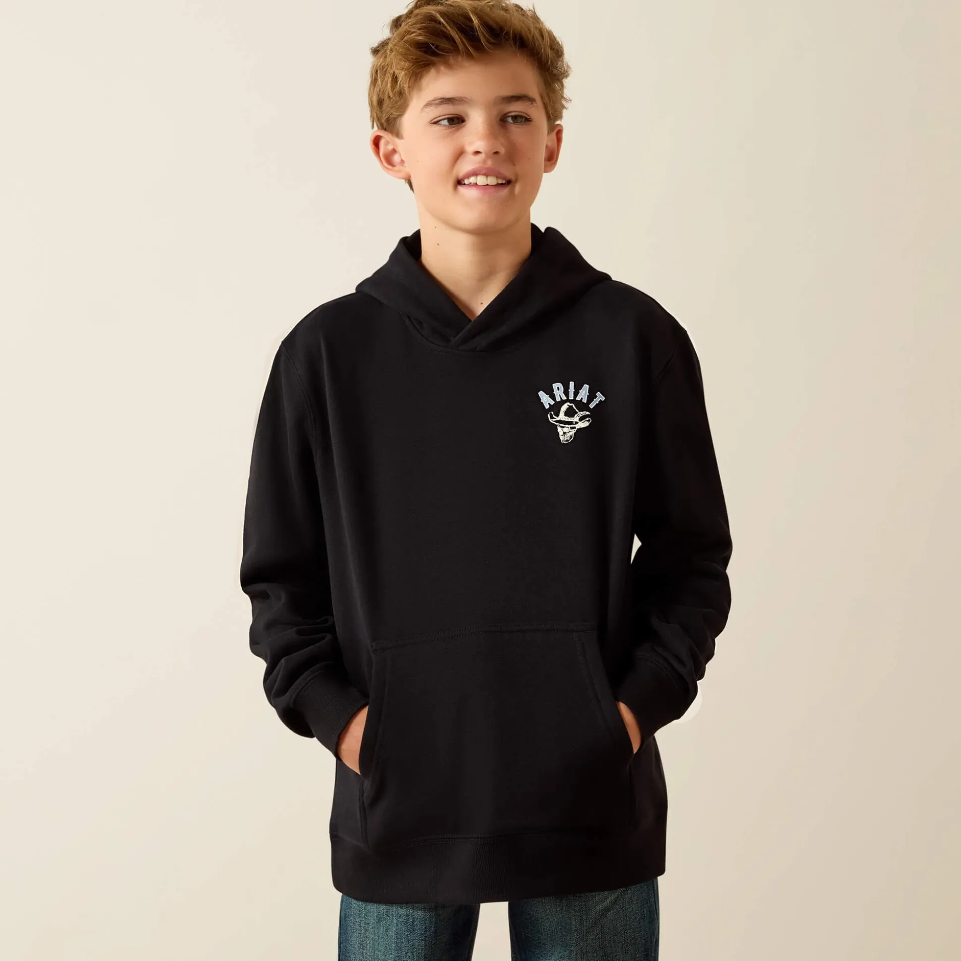 Ariat Stitched Skull Hoodie