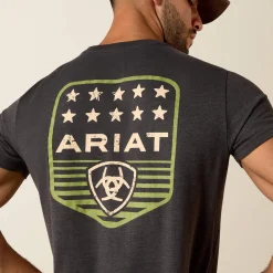 Ariat Stripe Patriotic Badge T-Shirt