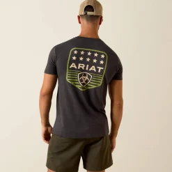 Ariat Stripe Patriotic Badge T-Shirt