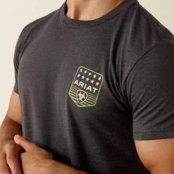 Ariat Stripe Patriotic Badge T-Shirt