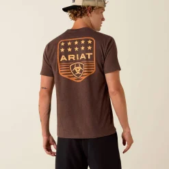 Ariat Stripe Patriotic Badge T-Shirt