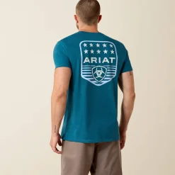 Ariat Stripe Patriotic Badge T-Shirt