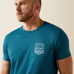 Ariat Stripe Patriotic Badge T-Shirt