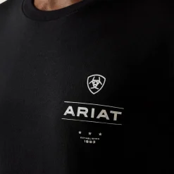 Ariat Wooden Diamond Flag Classic Fit T-Shirt