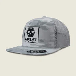 Ariat Work Skull Bolt Patch Cap