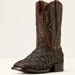Ashwood Wide Square Toe Cowboy Boot