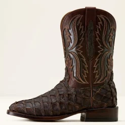 Ashwood Wide Square Toe Cowboy Boot