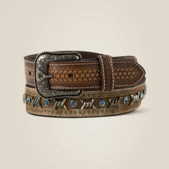 Barbed wire belt