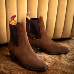 Bench Made Eleanor Almond Toe Chelsea Boot