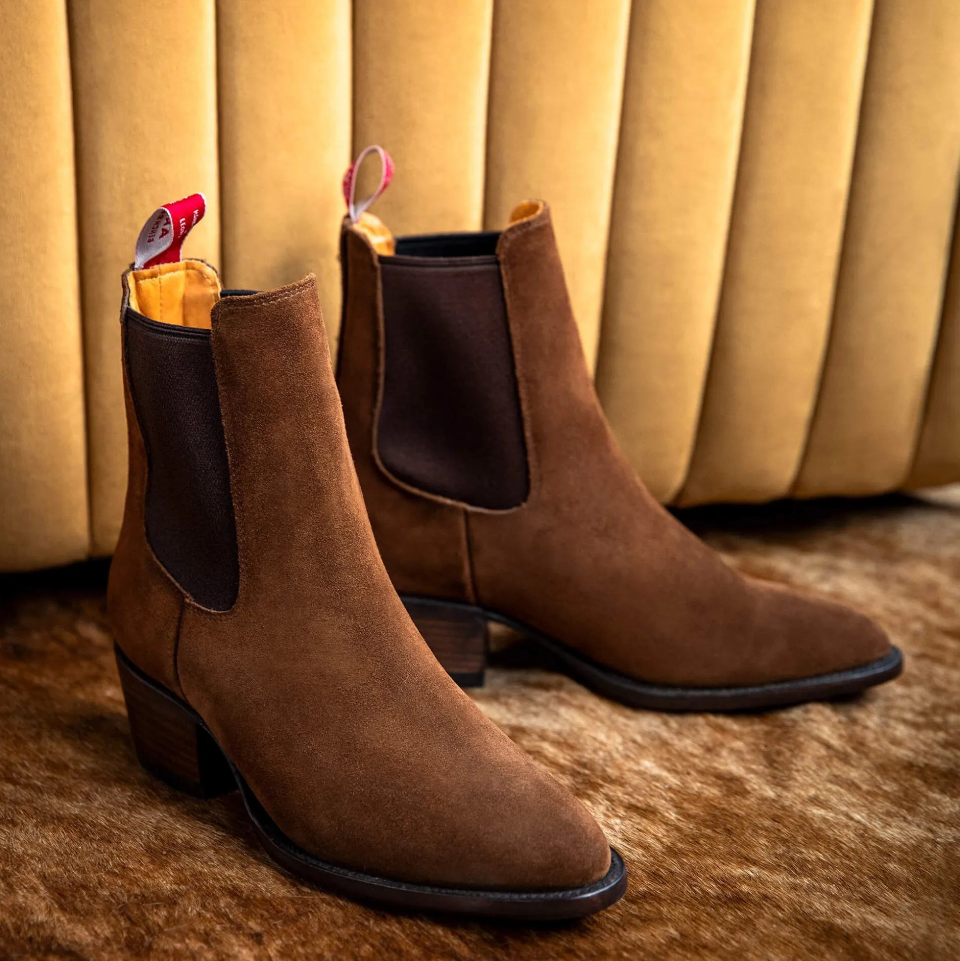 Bench Made Eleanor Almond Toe Chelsea Boot