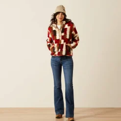 Berber Snap Front Sweatshirt