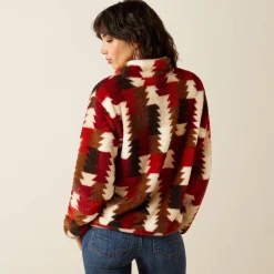 Berber Snap Front Sweatshirt