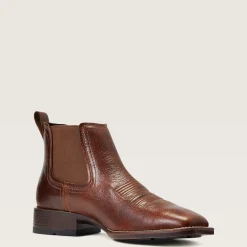 Booker Chelsea Wide Square Toe Western Boot