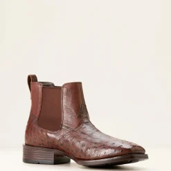 Booker Chelsea Wide Square Toe Western Boot