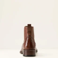 Booker Chelsea Wide Square Toe Western Boot