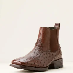 Booker Chelsea Wide Square Toe Western Boot