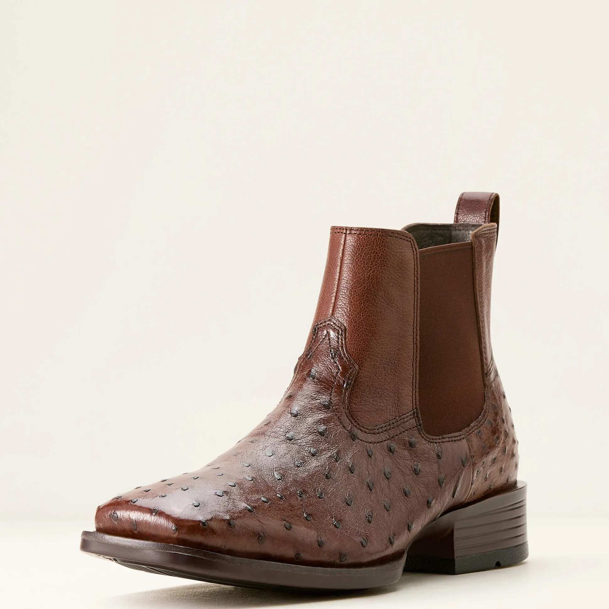 Booker Chelsea Wide Square Toe Western Boot