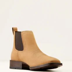 Booker Chelsea Wide Square Toe Western Boot
