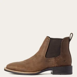 Booker Chelsea Wide Square Toe Western Boot