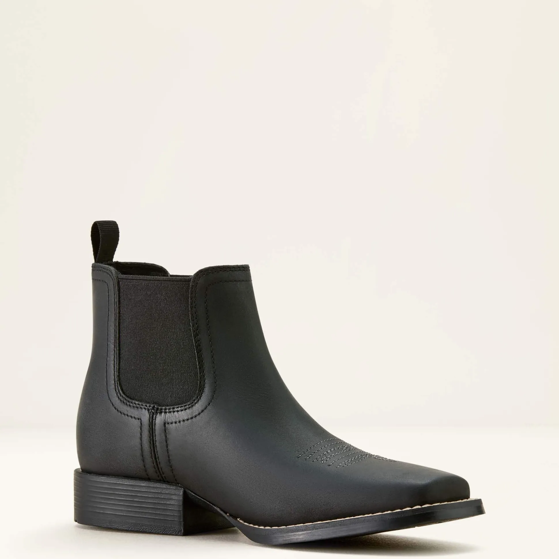 Booker Chelsea Wide Square Toe Western Boot