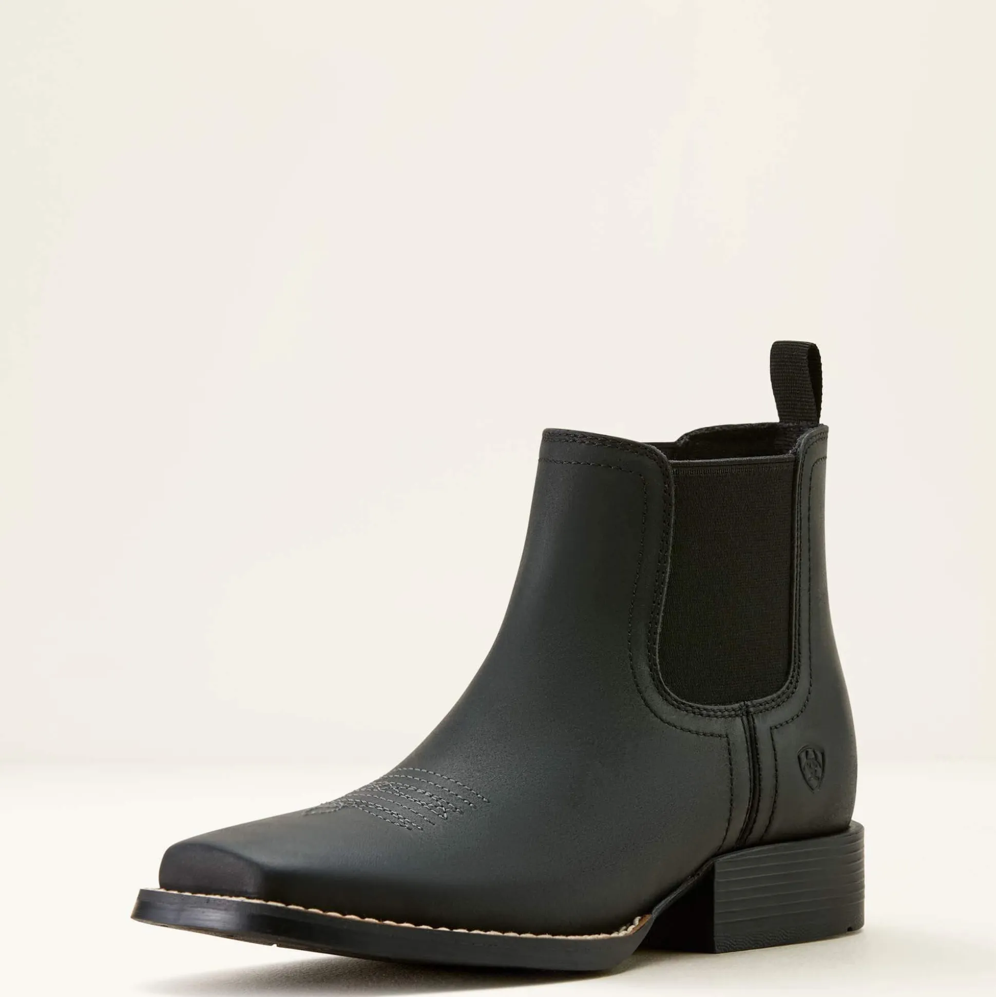 Booker Chelsea Wide Square Toe Western Boot