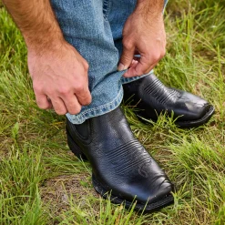 Booker Chelsea Wide Square Toe Western Boot