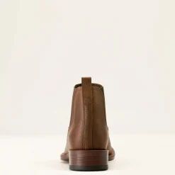 Booker Chelsea Wide Square Toe Western Boot