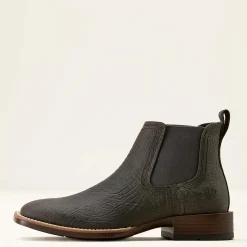 Booker Chelsea Wide Square Toe Western Boot